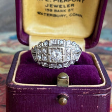 Load image into Gallery viewer, 1940's .49ct TW Diamond 14K Engagement Ring