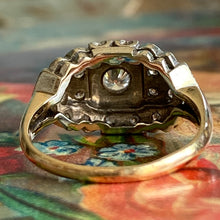 Load image into Gallery viewer, 1940's .49ct TW Diamond 14K Engagement Ring