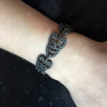 Load image into Gallery viewer, Vintage 1920's Silver Marcasite Bracelet