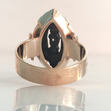 Load image into Gallery viewer, Victorian 14K Rose Gold Turquoise Pearl Ring circa 1895