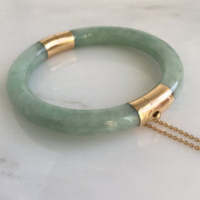 Load image into Gallery viewer, Chinese Green Jade Jadeite Bracelet Bangle