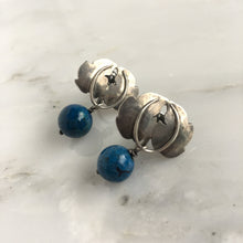 Load image into Gallery viewer, Arts & Crafts Sodalite Silver Pendant and Earring Set