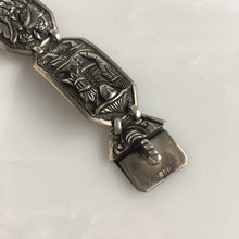 Load image into Gallery viewer, Vintage Asian Sterling Mid Century Bracelet