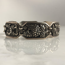 Load image into Gallery viewer, Vintage Asian Sterling Mid Century Bracelet