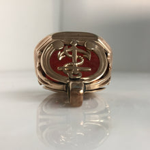 Load image into Gallery viewer, Victorian Anchor 10K Rose Gold Watch Fob
