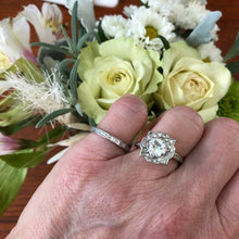 Load image into Gallery viewer, Vintage 1.28ct Baguette Diamond Platinum Eternity Ring