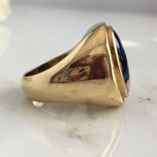 Load image into Gallery viewer, Victorian 14K Miniature Portrait Ring Signed Franel