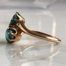 Load image into Gallery viewer, Vintage Turquoise 14K Gold Ring
