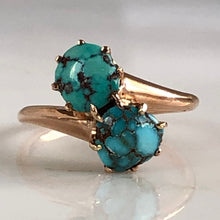 Load image into Gallery viewer, Vintage Turquoise 14K Gold Ring