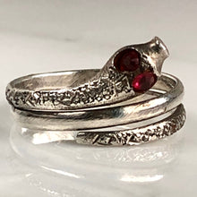 Load image into Gallery viewer, Vintage Snake Sterling Silver Ring