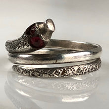 Load image into Gallery viewer, Vintage Snake Sterling Silver Ring