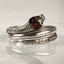 Load image into Gallery viewer, Vintage Snake Sterling Silver Ring