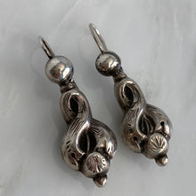 Load image into Gallery viewer, Victorian Silver Earrings
