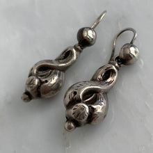 Load image into Gallery viewer, Victorian Silver Earrings