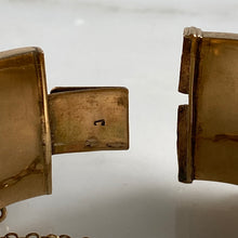 Load image into Gallery viewer, Victorian 9K Gold Engraved Bangle Bracelet