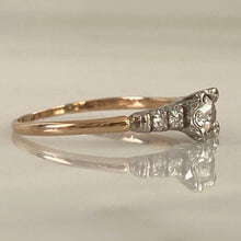 Load image into Gallery viewer, Vintage Diamond 14K Gold Engagement Ring