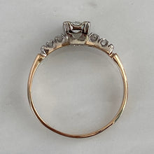 Load image into Gallery viewer, Vintage Diamond 14K Gold Engagement Ring