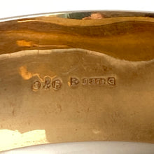 Load image into Gallery viewer, Victorian 9K Gold Engraved Bangle Bracelet