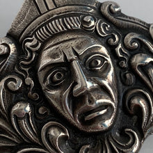 Load image into Gallery viewer, Unusual Vintage Silver Roman Style Brooch