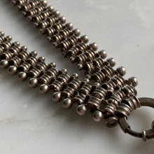 Load image into Gallery viewer, Victorian Silver Mirror & Book Chain