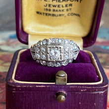 Load image into Gallery viewer, 1940&#39;s .49ct TW Diamond 14K Engagement Ring
