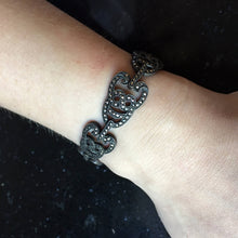 Load image into Gallery viewer, Vintage 1920&#39;s Silver Marcasite Bracelet
