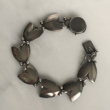 Load image into Gallery viewer, Georg Jensen Sterling Floral Bracelet
