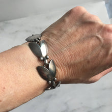 Load image into Gallery viewer, Georg Jensen Sterling Floral Bracelet
