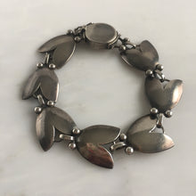 Load image into Gallery viewer, Georg Jensen Sterling Floral Bracelet
