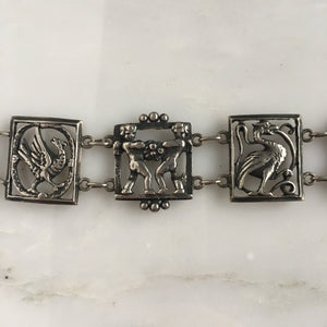 Vintage Angel Italian Sterling Bracelet