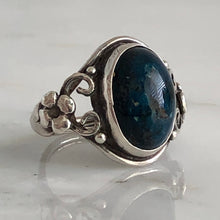 Load image into Gallery viewer, Arts &amp; Crafts Sodalite Silver Ring
