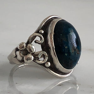 Arts & Crafts Sodalite Silver Ring