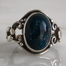 Load image into Gallery viewer, Arts &amp; Crafts Sodalite Silver Ring

