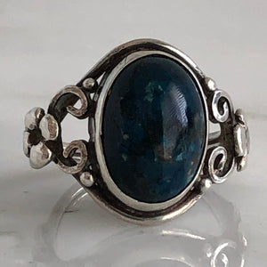 Arts & Crafts Sodalite Silver Ring