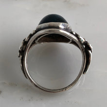 Load image into Gallery viewer, Arts &amp; Crafts Sodalite Silver Ring
