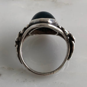 Arts & Crafts Sodalite Silver Ring