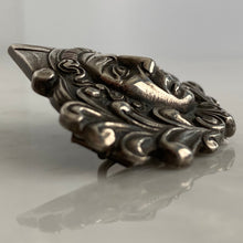 Load image into Gallery viewer, Unusual Vintage Silver Roman Style Brooch
